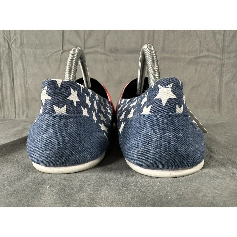 DC Comics Wonder Woman Canvas Slip On Shoes Adult Size Large Fits Most NEW
